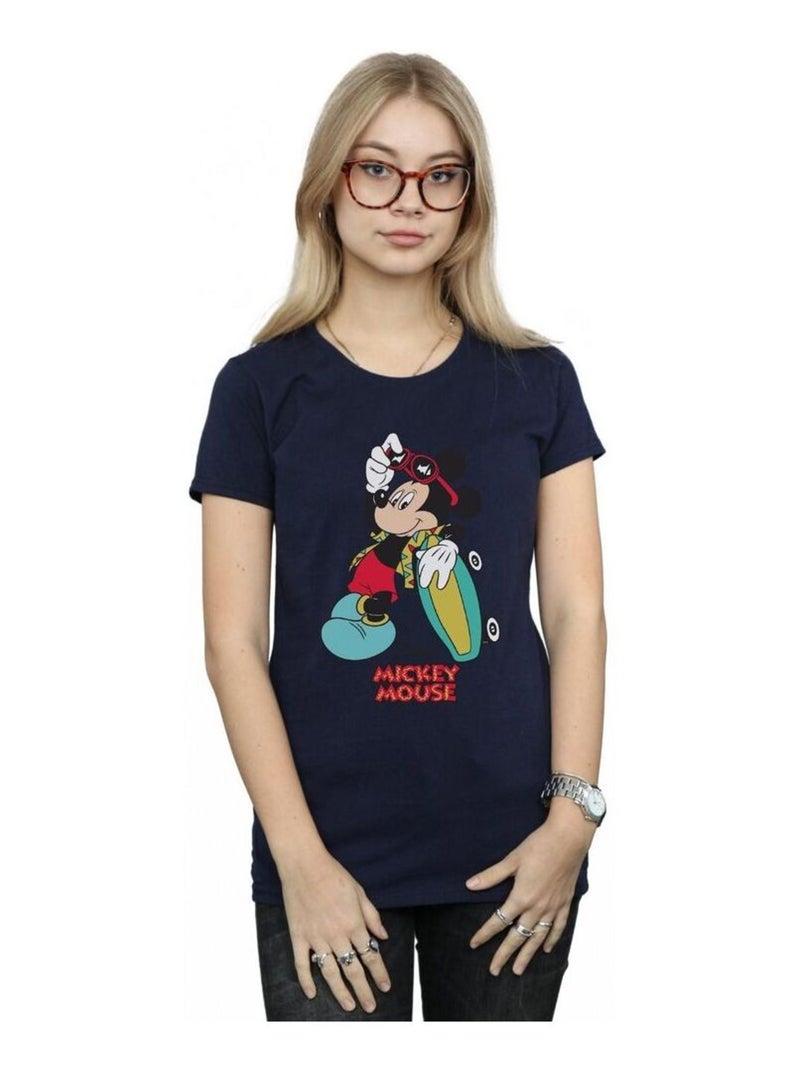 Disney - T-shirt SKATE DUDE Bleu marine - Kiabi
