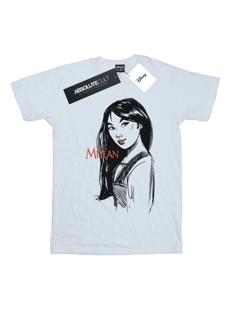 Disney - T-shirt SKETCH Blanc - Kiabi