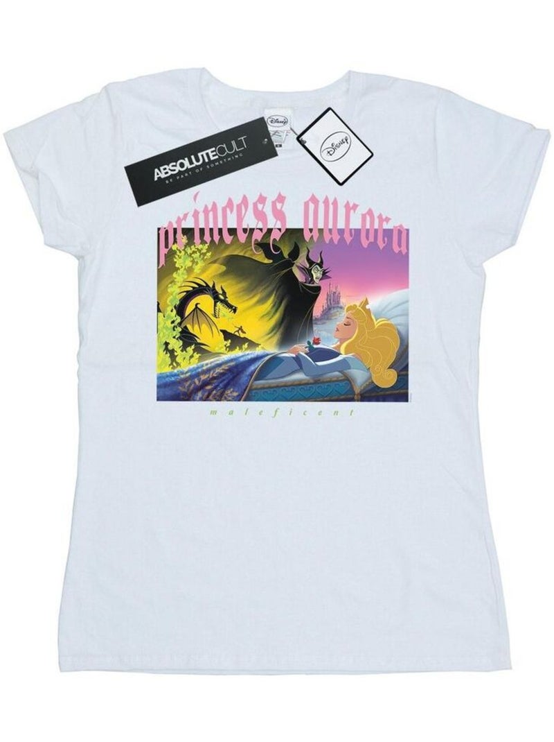 Disney - T-shirt SLEEPING BEAUTY Blanc - Kiabi