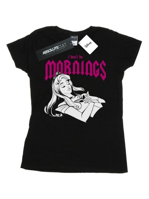 Disney - T-shirt SLEEPING BEAUTY DON'T DO MORNINGS - Kiabi