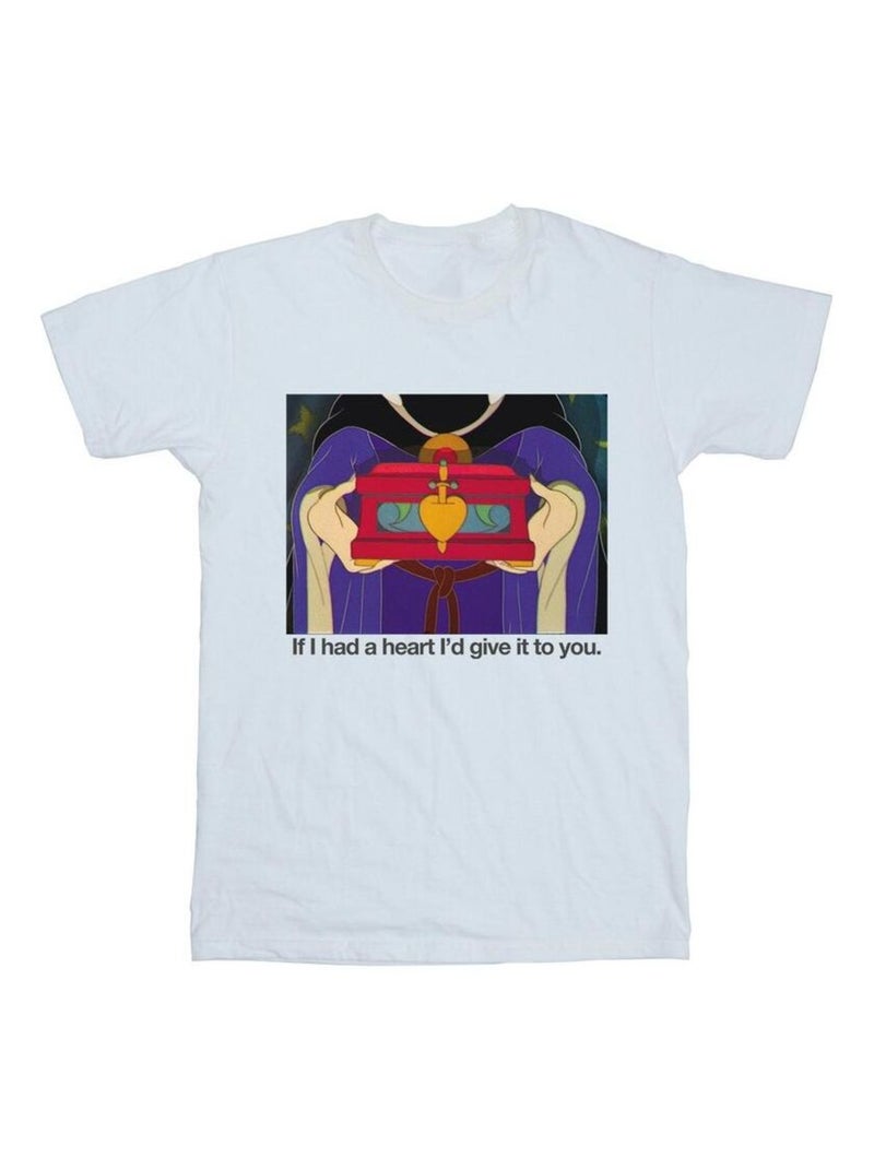 Disney - T-shirt SLEEPING BEAUTY IF HAD A HEART Blanc - Kiabi