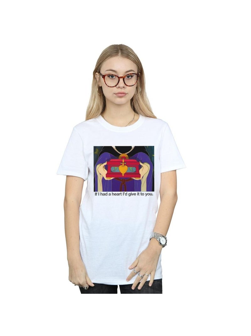 Disney - T-shirt SLEEPING BEAUTY IF HAD A HEART Blanc - Kiabi