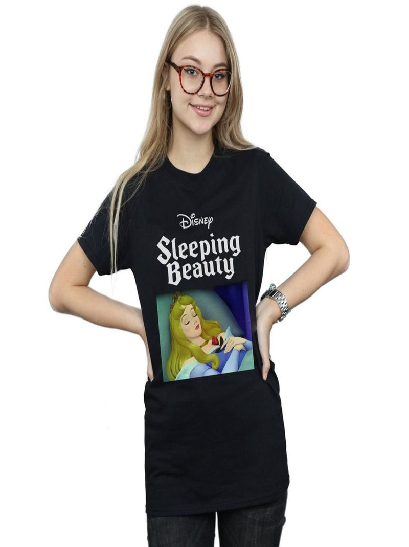 Disney - T-shirt SLEEPING BEAUTY Noir - Kiabi