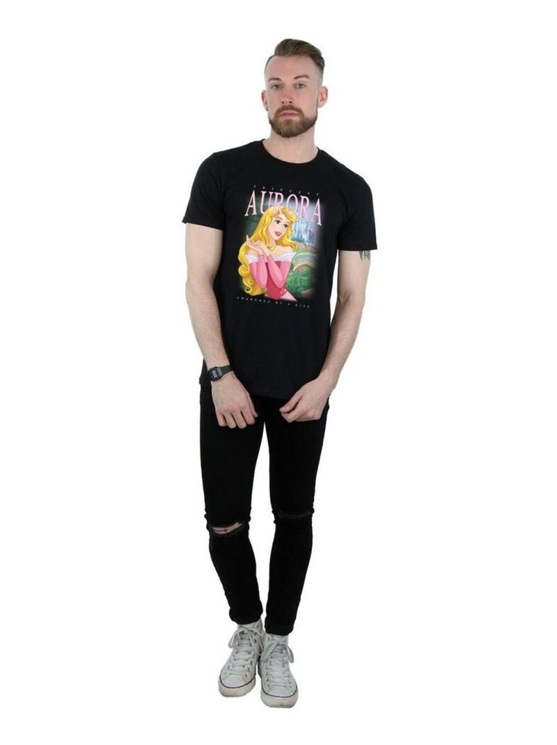 Disney - T-shirt SLEEPING BEAUTY Noir - Kiabi