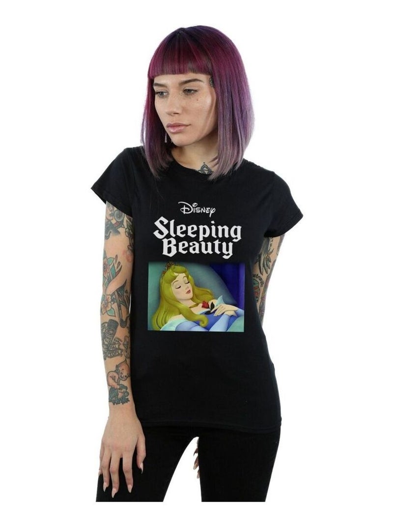Disney - T-shirt SLEEPING BEAUTY Noir - Kiabi