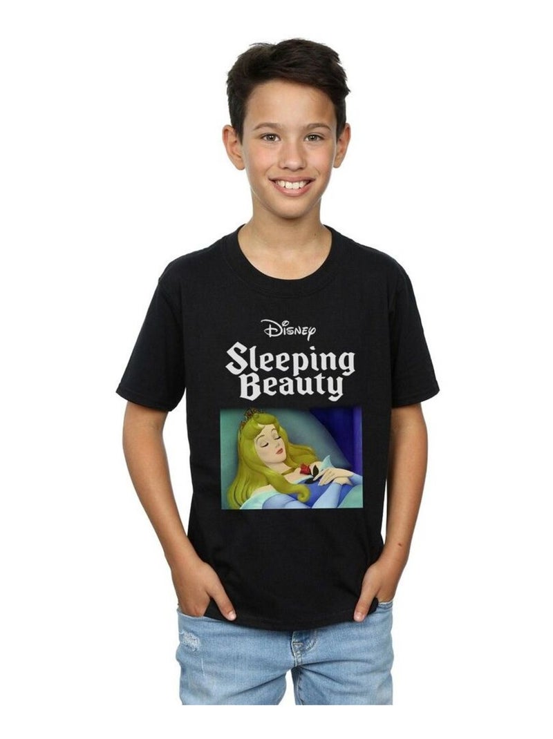 Disney - T-shirt SLEEPING BEAUTY Noir - Kiabi