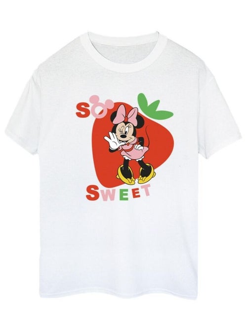 Disney - T-shirt SO SWEET STRAWBERRY - Kiabi Disney - T-shirt SO SWEET STRAWBERRY - Kiabi