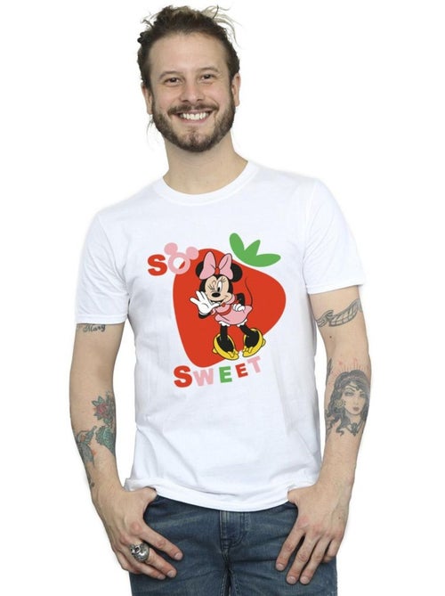 Disney - T-shirt SO SWEET STRAWBERRY - Kiabi Disney - T-shirt SO SWEET STRAWBERRY - Kiabi