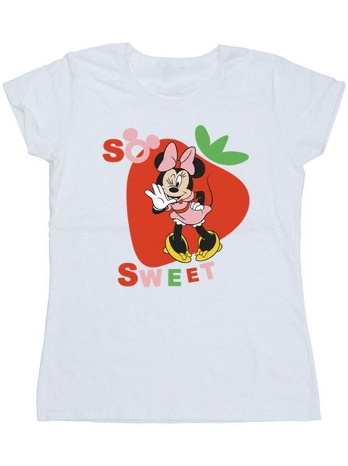 Disney - T-shirt SO SWEET STRAWBERRY - Kiabi Disney - T-shirt SO SWEET STRAWBERRY - Kiabi