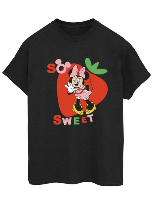 Disney - T-shirt SO SWEET STRAWBERRY - Kiabi Disney - T-shirt SO SWEET STRAWBERRY - Kiabi