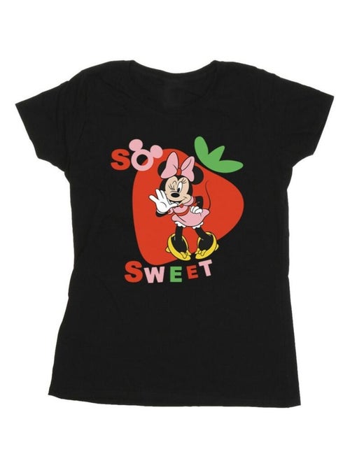 Disney - T-shirt SO SWEET STRAWBERRY - Kiabi Disney - T-shirt SO SWEET STRAWBERRY - Kiabi