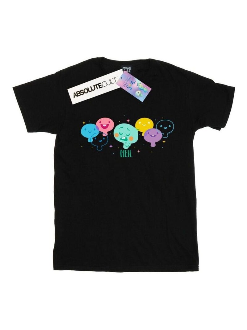 Disney - T-shirt SOUL MEH Noir - Kiabi