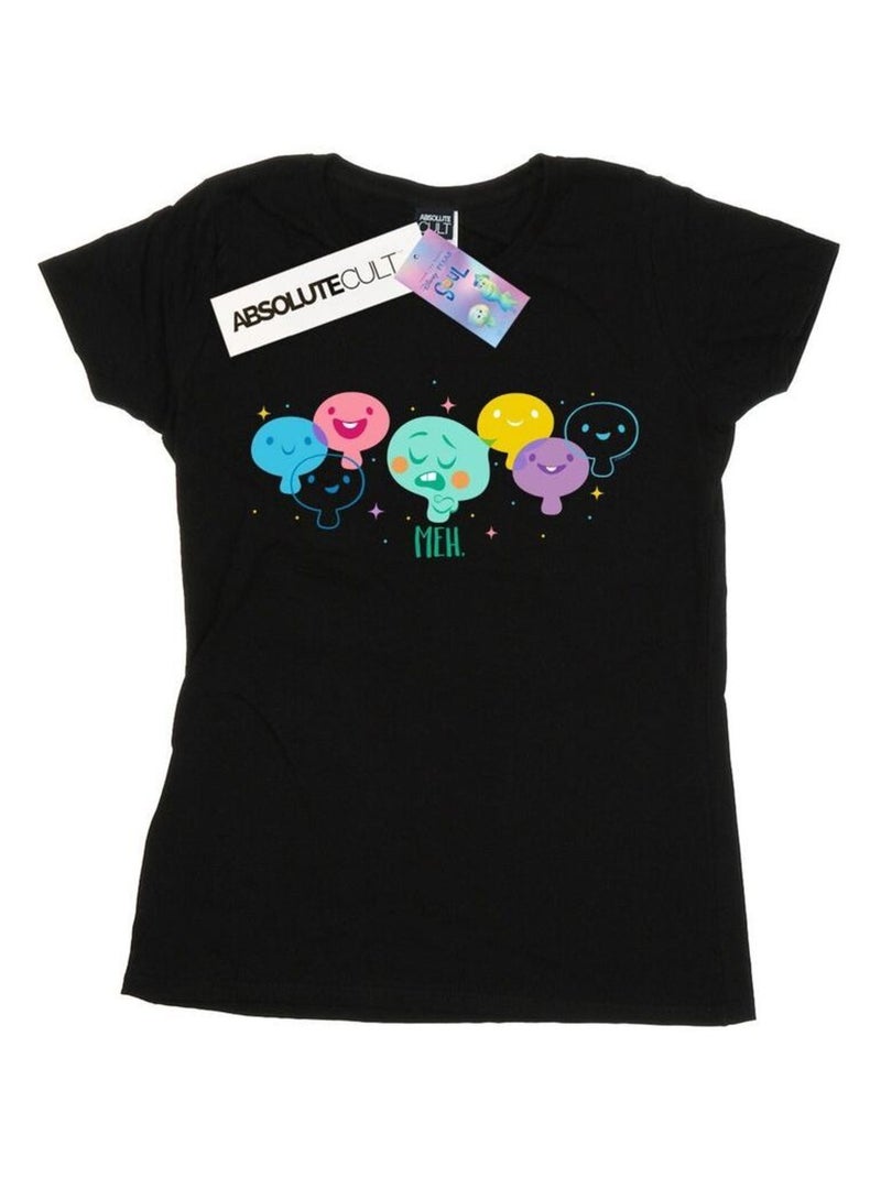 Disney - T-shirt SOUL MEH Noir - Kiabi