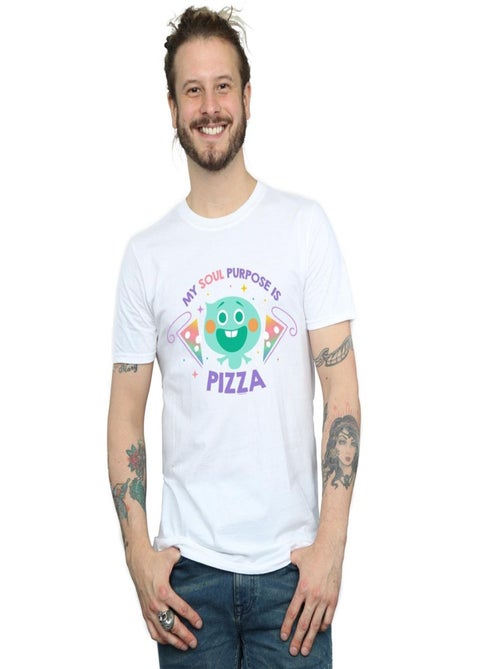 Disney - T-shirt SOUL SOUL PURPOSE IS PIZZA - Kiabi Disney - T-shirt SOUL SOUL PURPOSE IS PIZZA - Kiabi