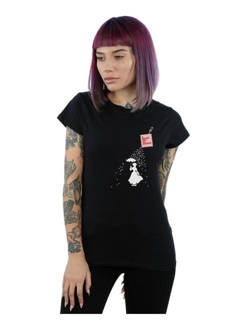 Disney - T-shirt SPOONFUL OF SUGAR Noir - Kiabi