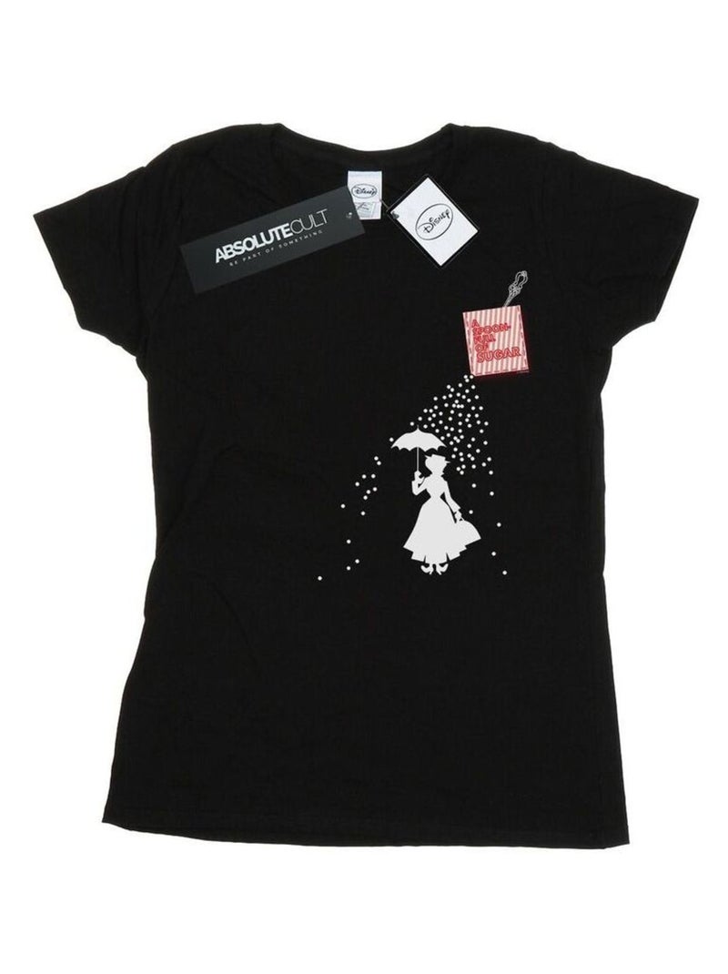 Disney - T-shirt SPOONFUL OF SUGAR Noir - Kiabi
