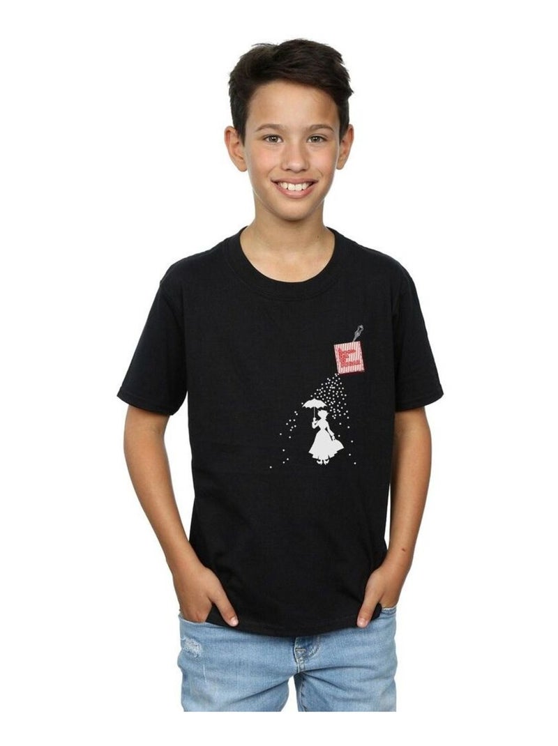 Disney - T-shirt SPOONFUL OF SUGAR Noir - Kiabi