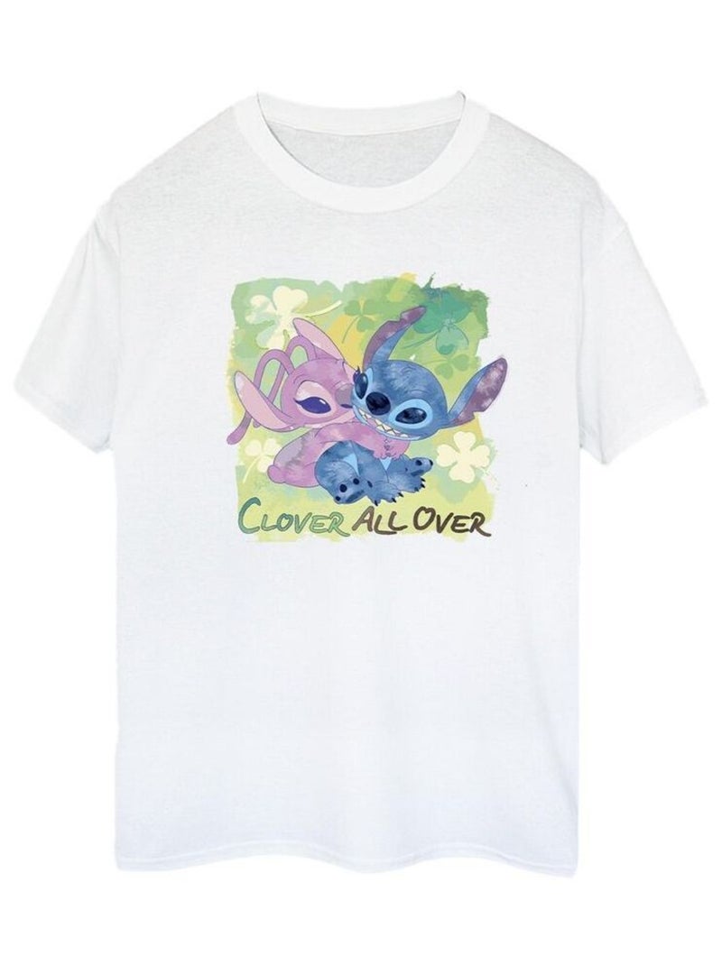 Disney - T-shirt ST PATRICK'S DAY Blanc - Kiabi