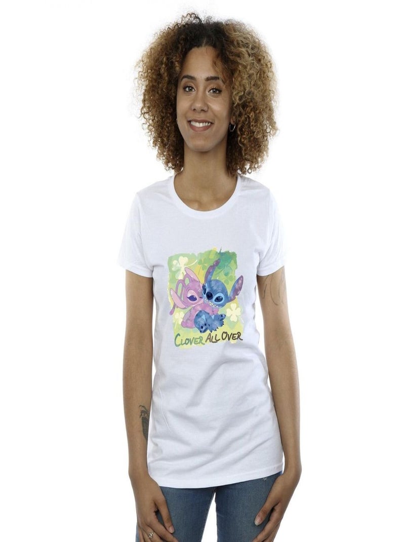 Disney - T-shirt ST PATRICK'S DAY Blanc - Kiabi
