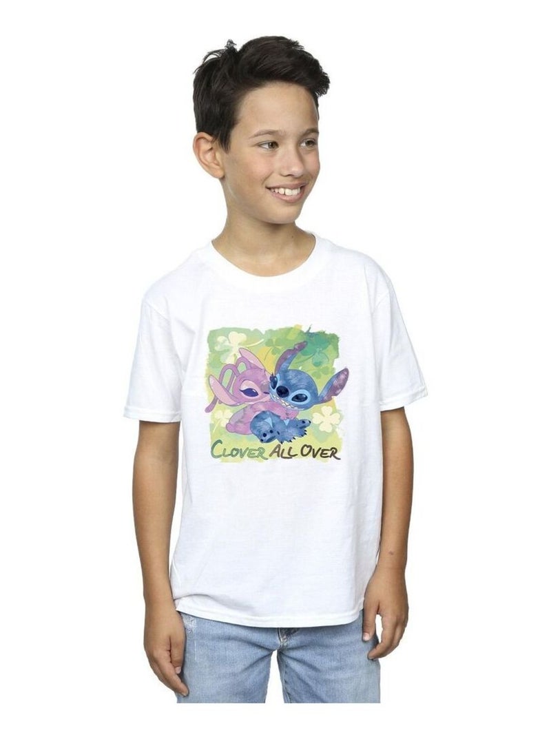 Disney - T-shirt ST PATRICK'S DAY Blanc - Kiabi