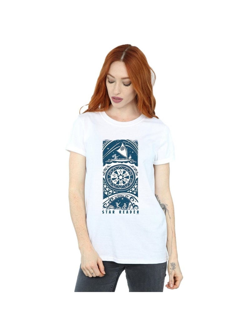 Disney - T-shirt STAR READER Blanc - Kiabi
