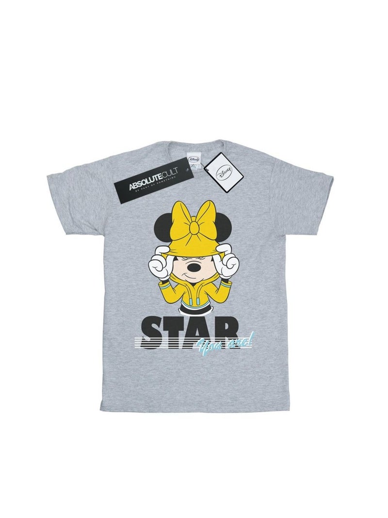 Disney - T-shirt STAR YOU ARE Gris chiné - Kiabi