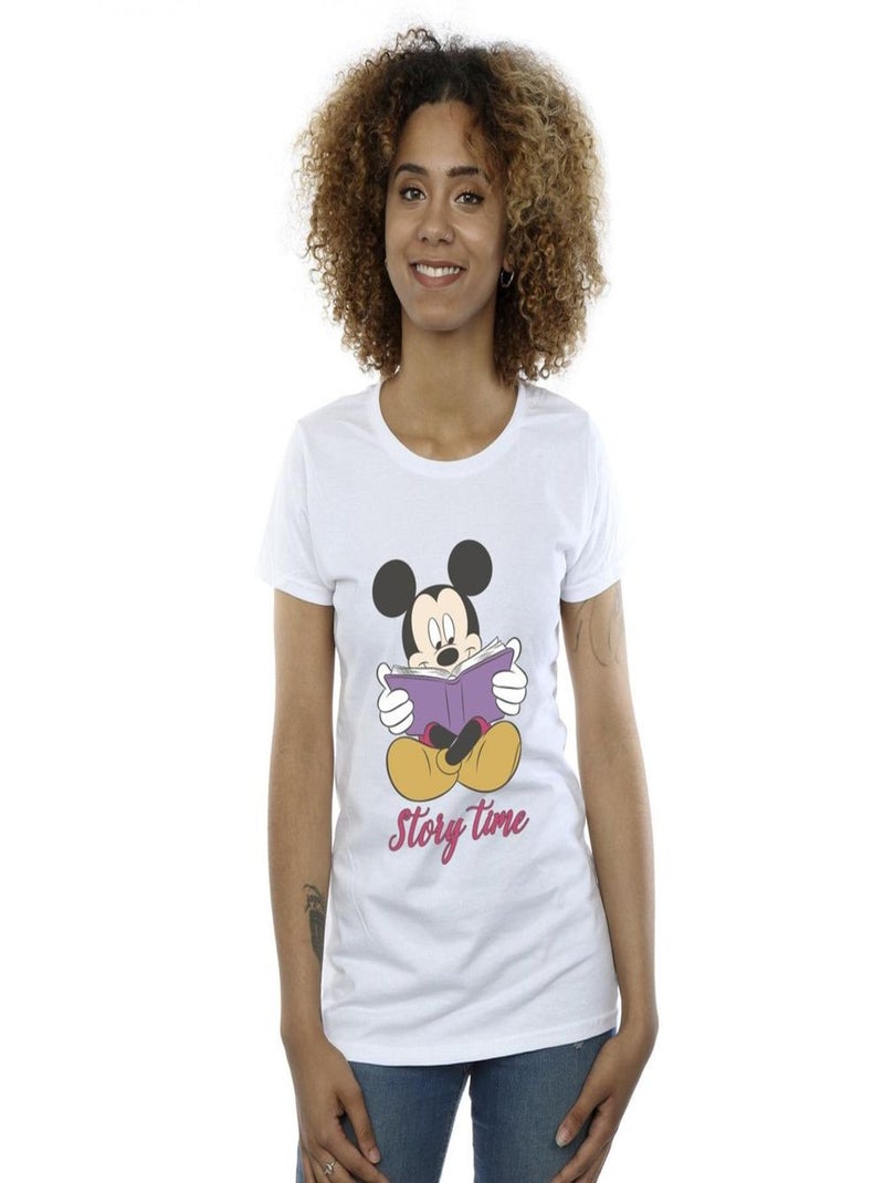 Disney - T-shirt STORY TIME Blanc - Kiabi