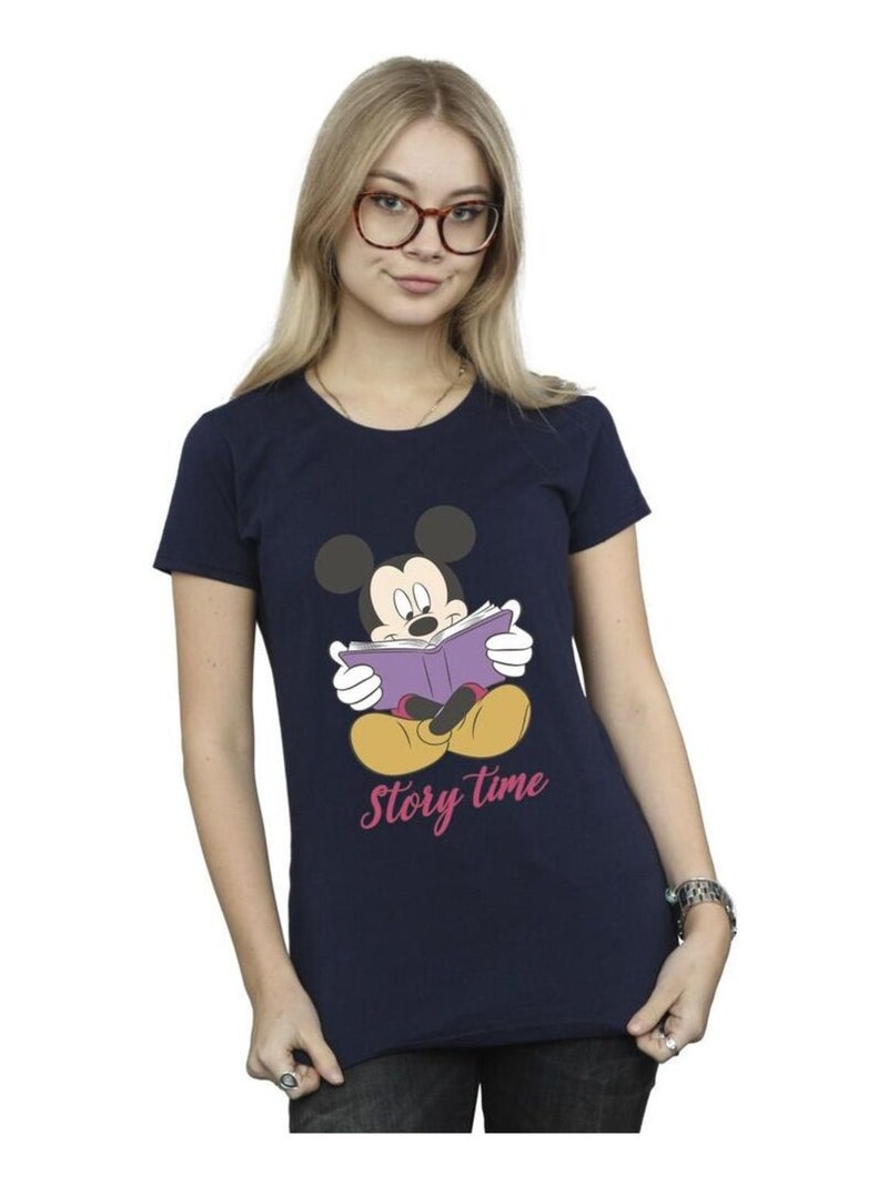 Disney - T-shirt STORY TIME Bleu marine - Kiabi