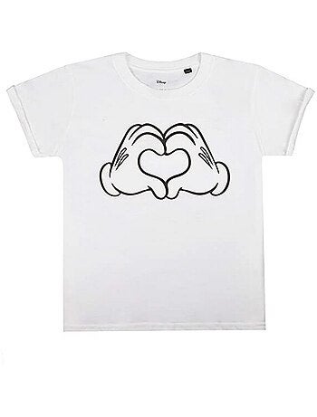 Disney - T-shirt style Mickey Mouse LOVE HANDS