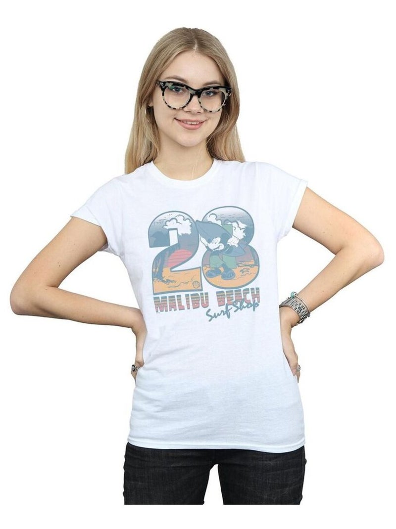 Disney - T-shirt SURF SHOP Blanc - Kiabi