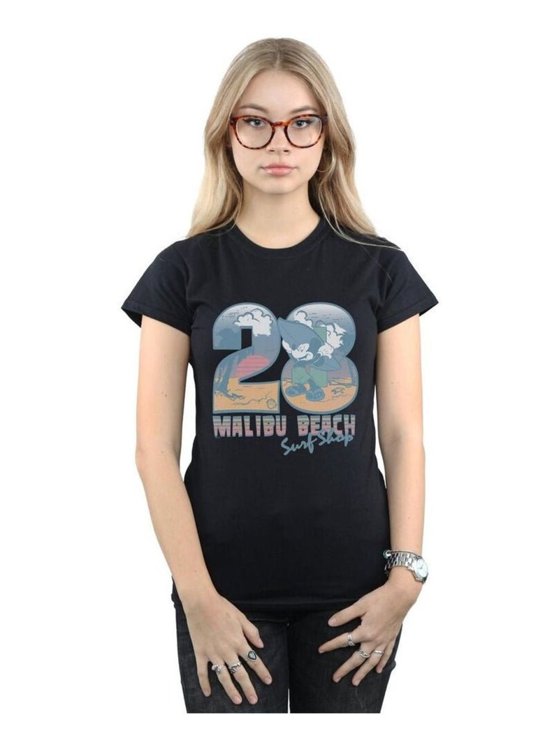 Disney - T-shirt SURF SHOP Noir - Kiabi