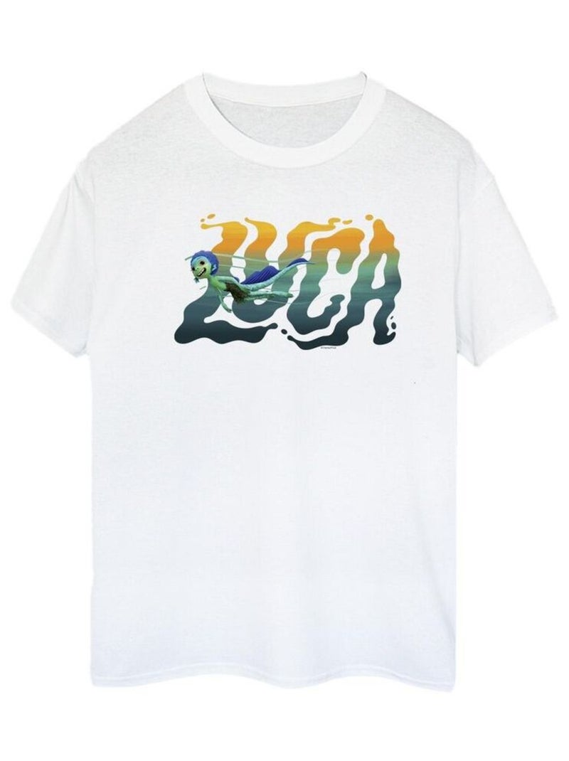 Disney - T-shirt SWIM Blanc - Kiabi