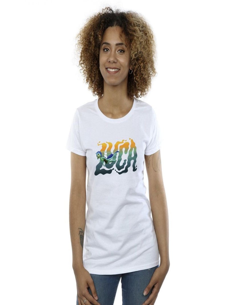 Disney - T-shirt SWIM Blanc - Kiabi
