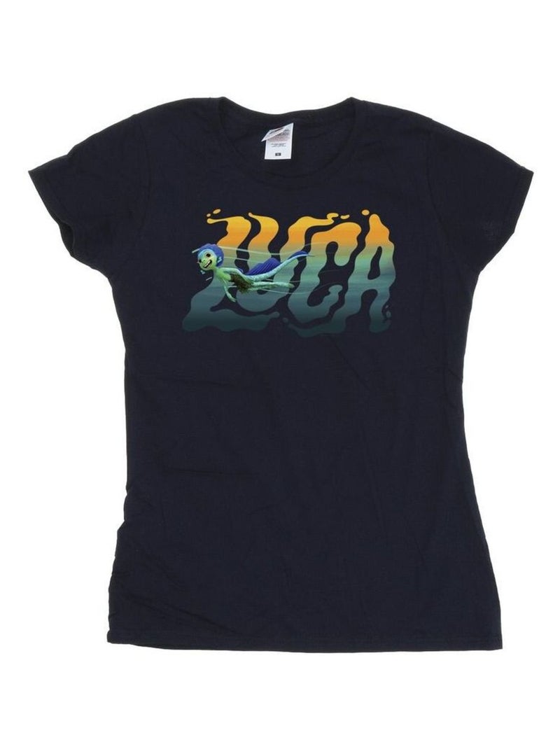 Disney - T-shirt SWIM Bleu marine - Kiabi