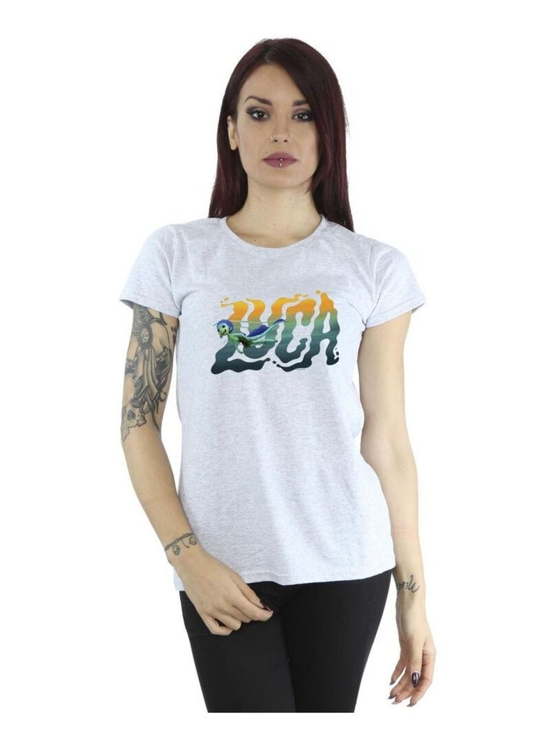 Disney - T-shirt SWIM Gris chiné - Kiabi