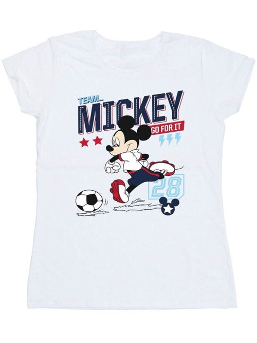 Disney - T-shirt TEAM FOOTBALL - Kiabi Disney - T-shirt TEAM FOOTBALL - Kiabi