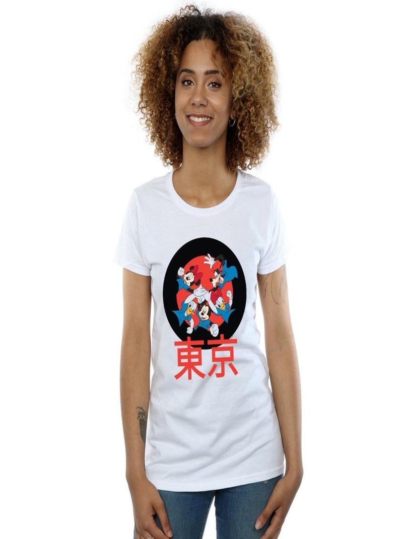 Disney - T-shirt TEAM HUDDLE Blanc - Kiabi