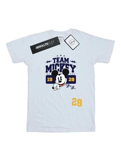 Disney - T-shirt TEAM MICKEY - Kiabi Disney - T-shirt TEAM MICKEY - Kiabi