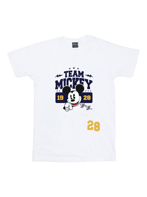 Disney - T-shirt TEAM MICKEY - Kiabi Disney - T-shirt TEAM MICKEY - Kiabi