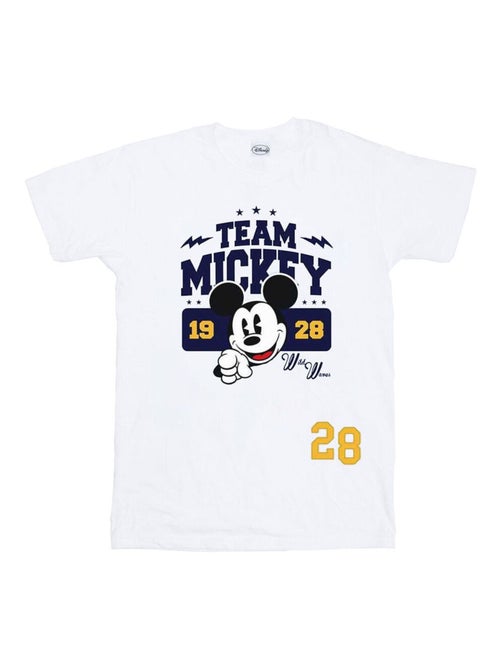 Disney - T-shirt TEAM MICKEY - Kiabi Disney - T-shirt TEAM MICKEY - Kiabi