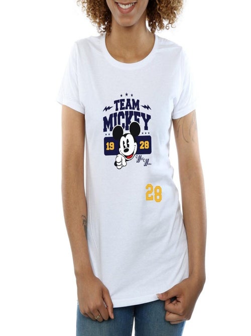 Disney - T-shirt TEAM MICKEY - Kiabi Disney - T-shirt TEAM MICKEY - Kiabi