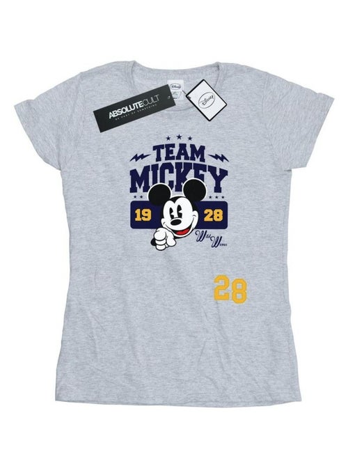 Disney - T-shirt TEAM MICKEY - Kiabi Disney - T-shirt TEAM MICKEY - Kiabi