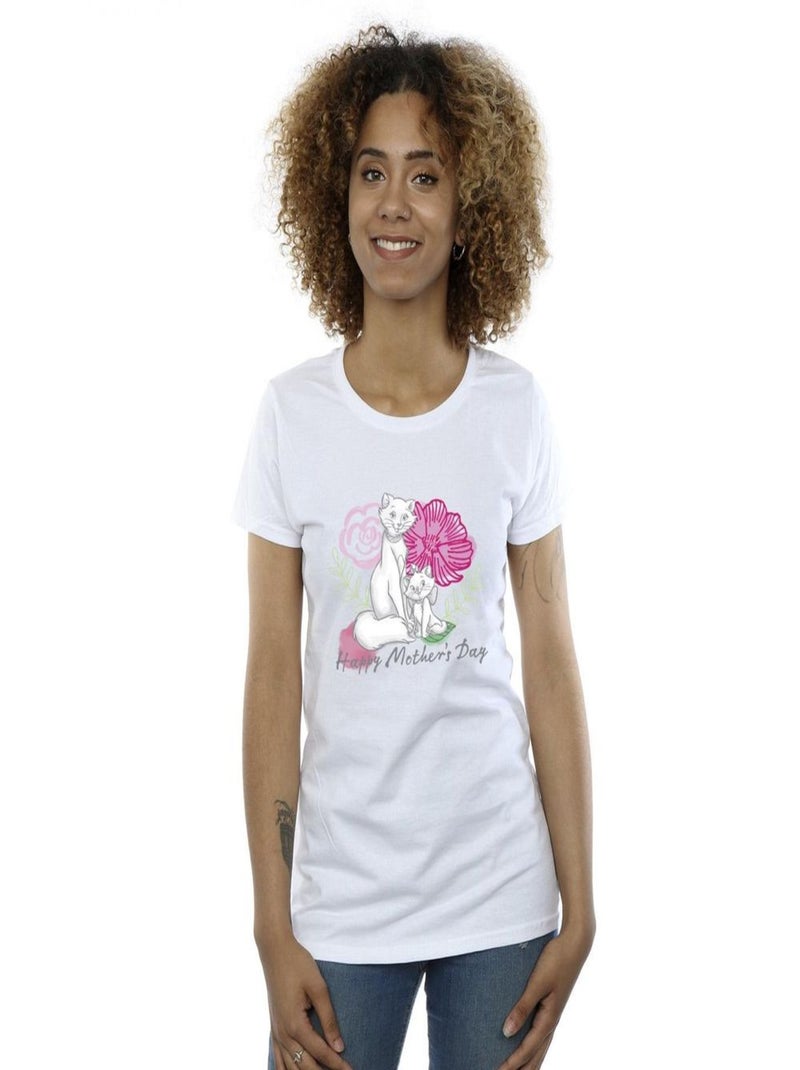 Disney - T-shirt THE ARISTOCATS Blanc - Kiabi