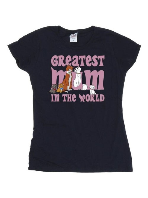 Disney - T-shirt THE ARISTOCATS GREATEST MUM - Kiabi Disney - T-shirt THE ARISTOCATS GREATEST MUM - Kiabi