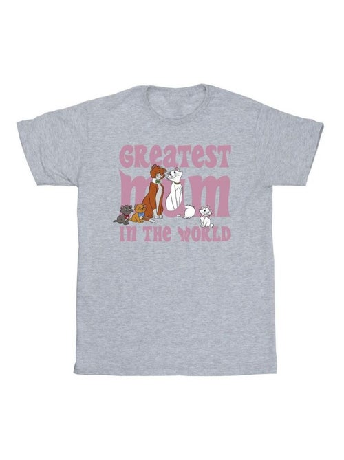 Disney - T-shirt THE ARISTOCATS GREATEST MUM - Kiabi Disney - T-shirt THE ARISTOCATS GREATEST MUM - Kiabi