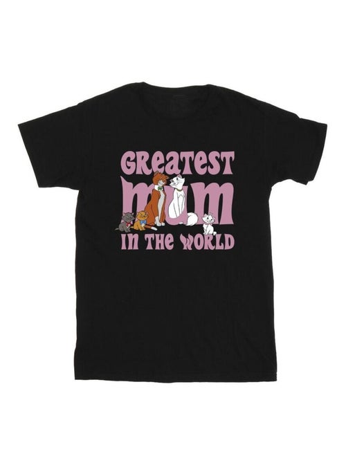 Disney - T-shirt THE ARISTOCATS GREATEST MUM - Kiabi Disney - T-shirt THE ARISTOCATS GREATEST MUM - Kiabi