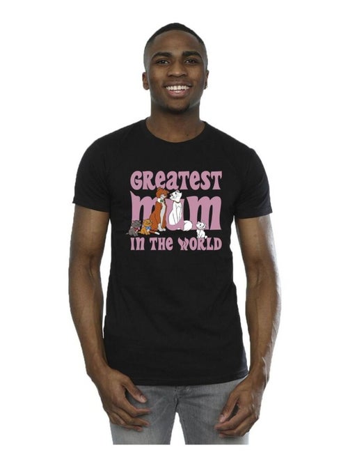 Disney - T-shirt THE ARISTOCATS GREATEST MUM - Kiabi Disney - T-shirt THE ARISTOCATS GREATEST MUM - Kiabi