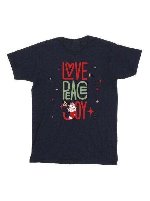 Disney - T-shirt THE ARISTOCATS LOVE PEACE JOY - Kiabi