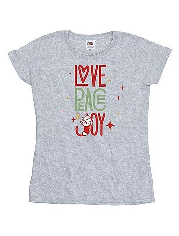 Disney - T-shirt THE ARISTOCATS LOVE PEACE JOY
