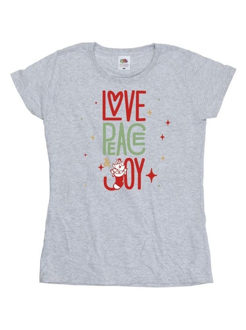 Disney - T-shirt THE ARISTOCATS LOVE PEACE JOY - Kiabi Disney - T-shirt THE ARISTOCATS LOVE PEACE JOY - Kiabi